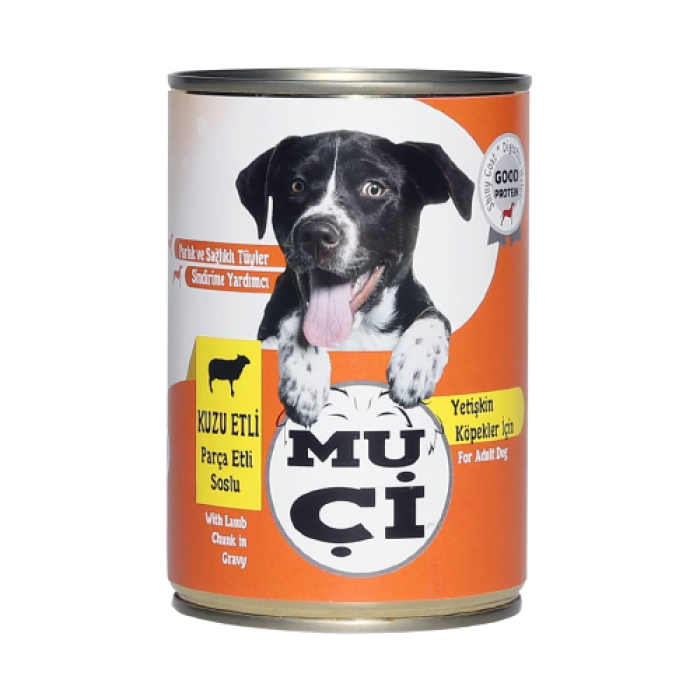 Konserve Köpek Maması Kuzu Etli 400 gr  x 3 Adet