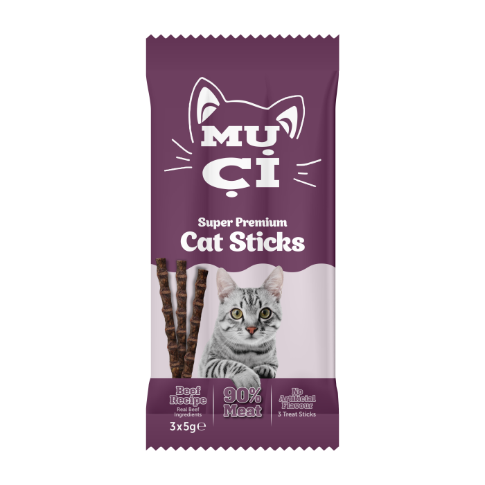 Ödül Çubuğu Kedi Stick 3 lü 3X5 GR 24 lü Paket