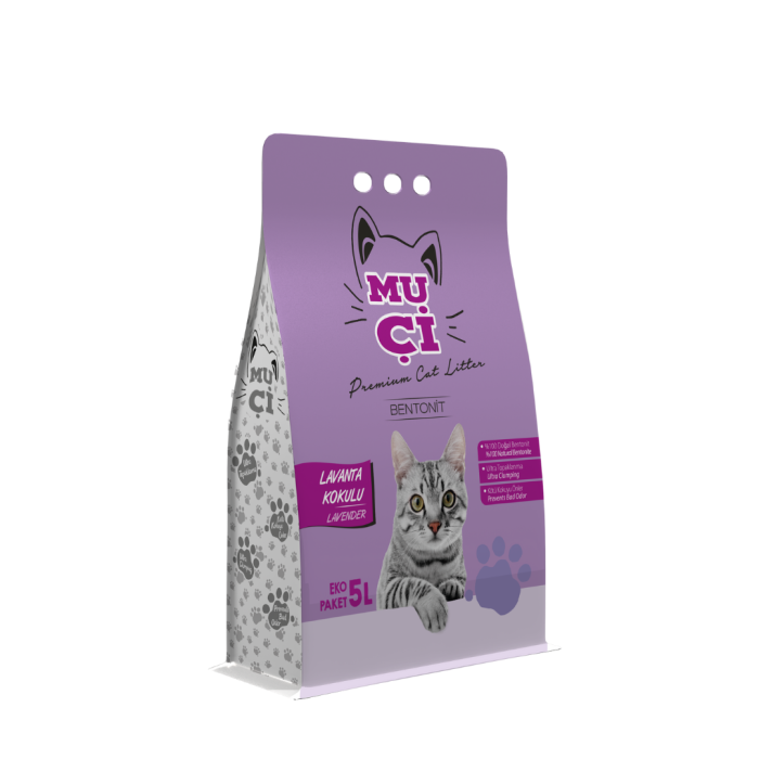 Premium Kedi Kumu Lavanta 5 Lt