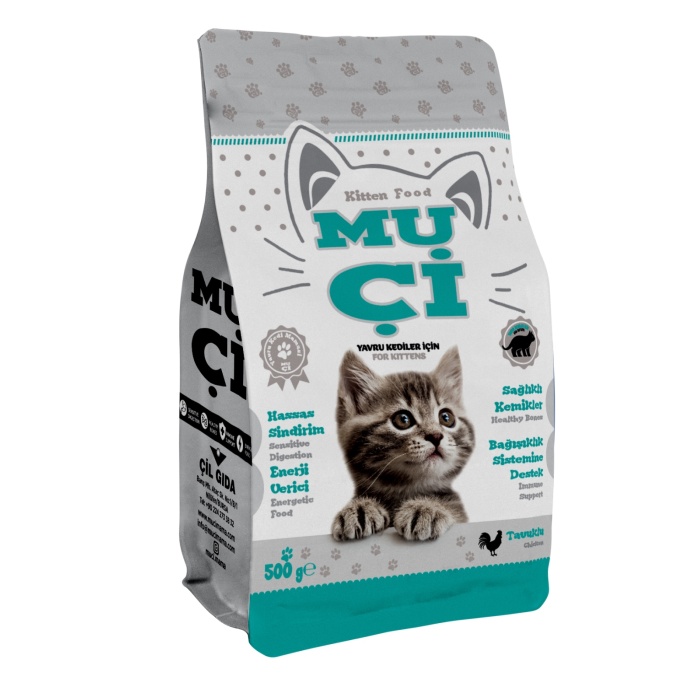 Muçi Kuru Yavru Kedi Maması Tavuk Etli 500 Gr