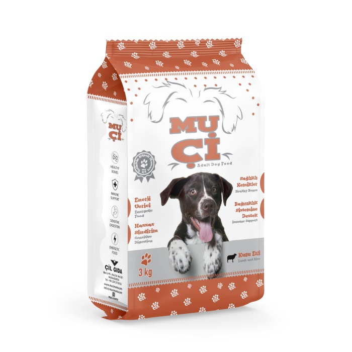 Muçi Kuru Köpek Maması Kuzu Etli 3 Kg