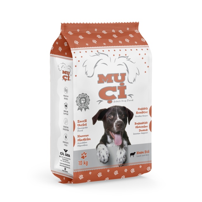 Muçi Kuru Köpek Maması Kuzu Etli 10 Kg