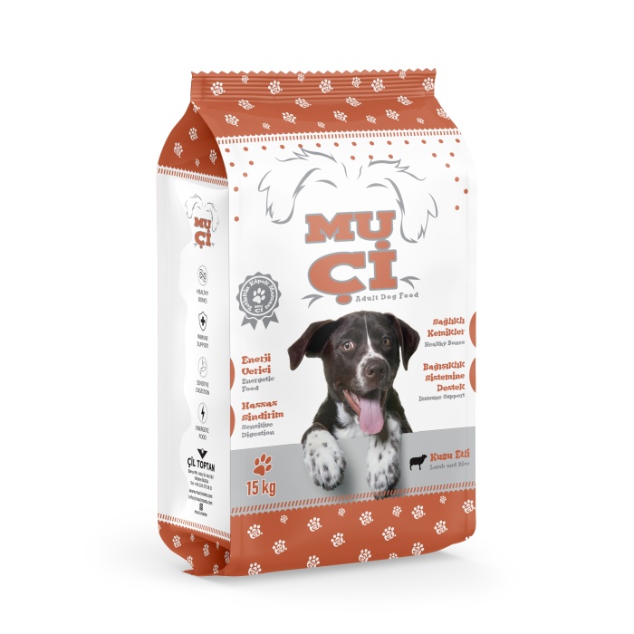Muçi Kuru Köpek Maması Kuzu Etli 15 Kg