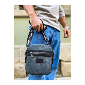 CH102 - Stealht Kare Erkek Çanta SIYAH/ANTRASIT