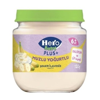 Muzlu Yoğurtlu Kavanoz Mama 120 Gr