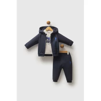 U.s. Polo Assn 3lü Takım Usb2584 Lacivert