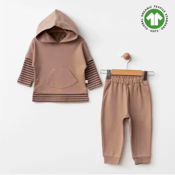 Eslenza Baby Organik 2li Takım 0051 Kahve