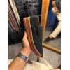 Knack Bağcıksız Mevsimlik Süet Ayakkabı 019 Siyah