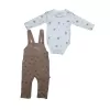 Bibaby Biorganic Love  Our Earth Salopet 60786 Mocha