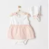 Love Family Bebek Elbise Takım Salmon