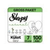 Sleepy Natural Külot Bez Gross Paket 7 Beden 100 Adet