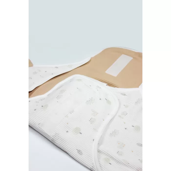 Always Dream Organik Bel Destekli Kundak 75101 Ekru Gri Siyah