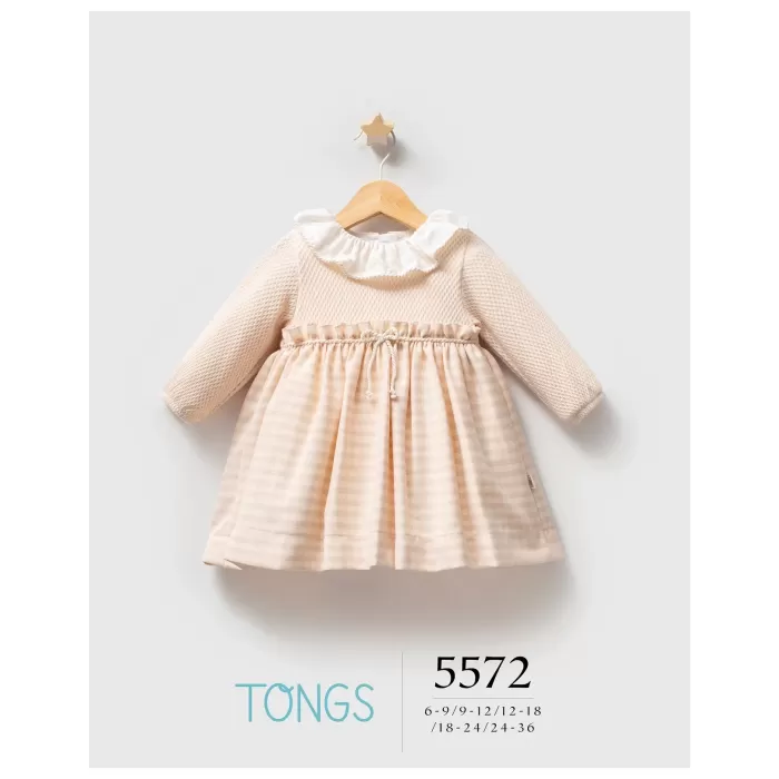 Tongs Baby College Elbise 5572 Pudra