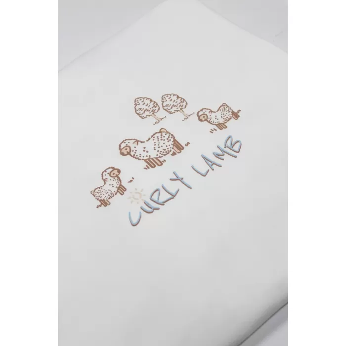 Bistyle Curly Lamb 10lu Hastane Çıkışı 11106 Bej Mavi Ekru