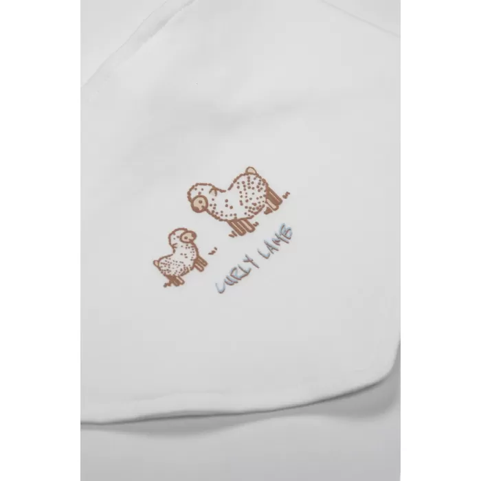 Bistyle Curly Lamb 10lu Hastane Çıkışı 11106 Bej Mavi Ekru