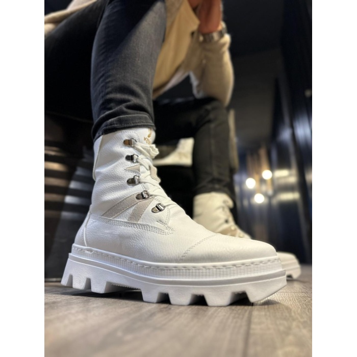 Knack Erkek Spor Bot B14 Beyaz