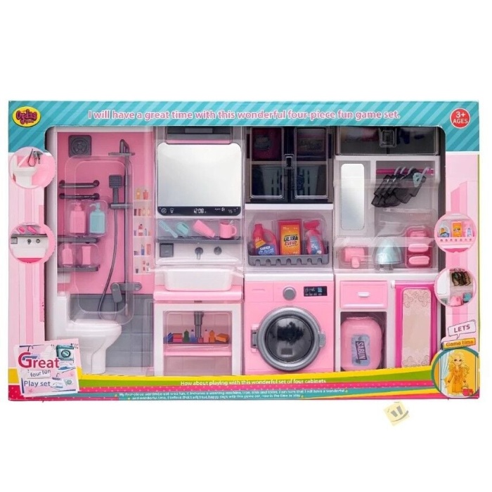 Oydaş Kutuda 4Lü Banyo Seti 2386