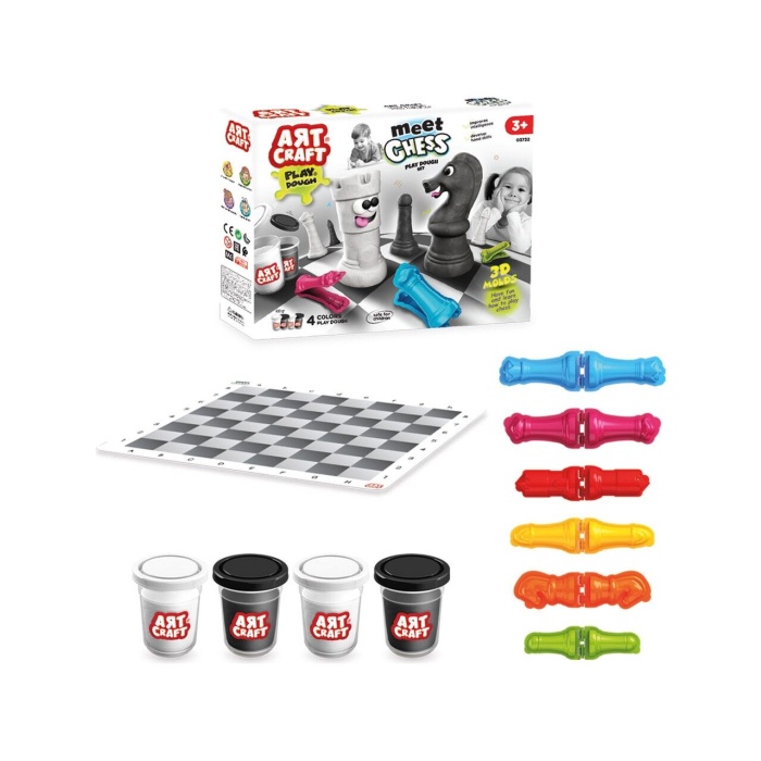Art Craft Satranç Hamur Set 03732