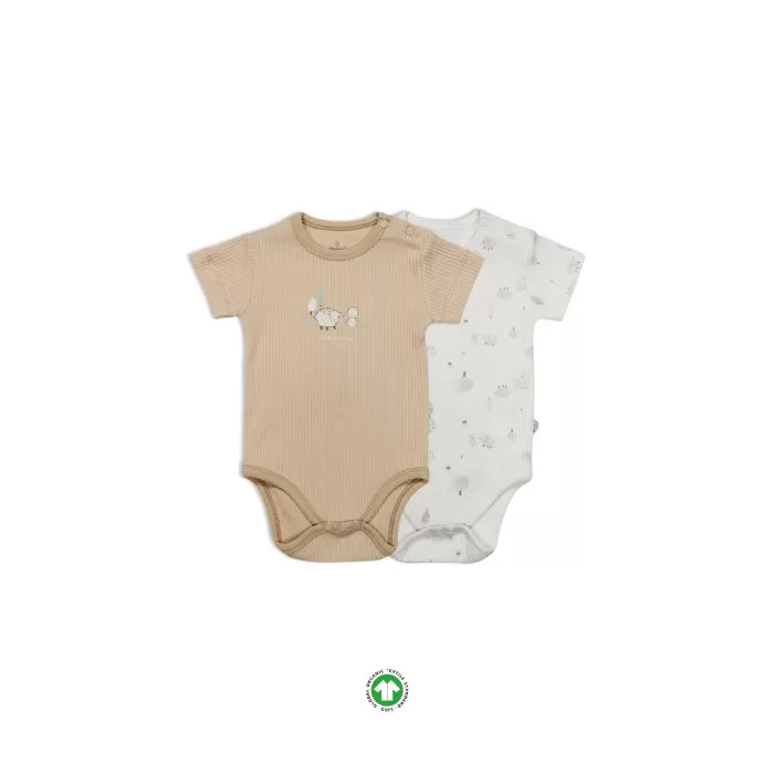 Bistyle Always Dream Yarım Kol 2li Body 17114 Ekru Bej