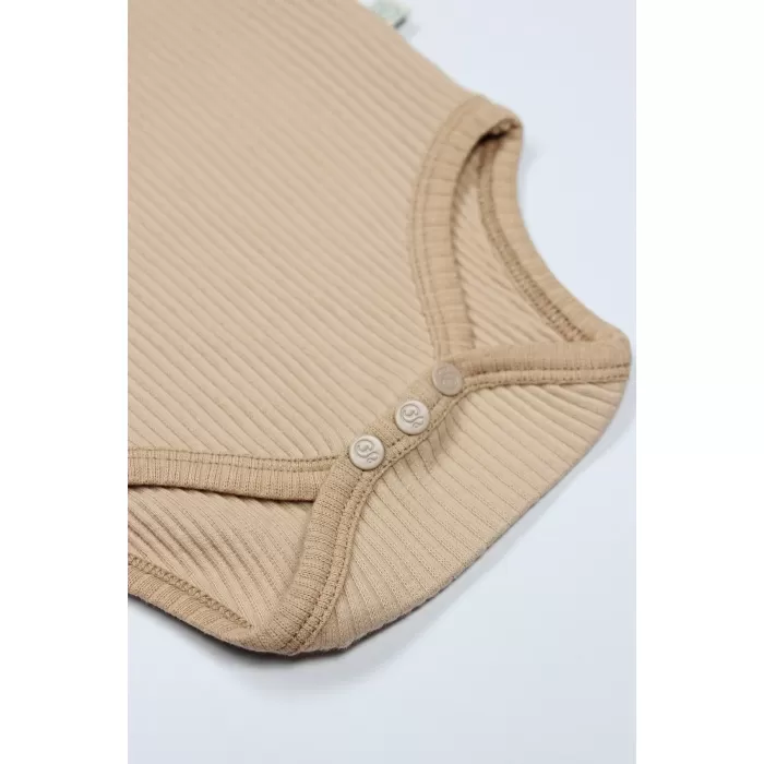 Bistyle Always Dream Yarım Kol 2li Body 17114 Ekru Bej