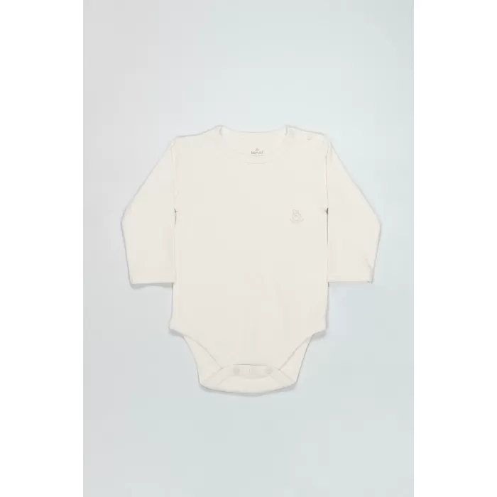 Bistyle Natural Basic Style Uzun Kol Body 17104 Ekru