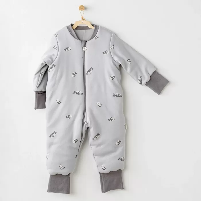 Andywawa Ac26035 Fiber Keep Smiling Uyku Tulumu 2,5 Tog Grey