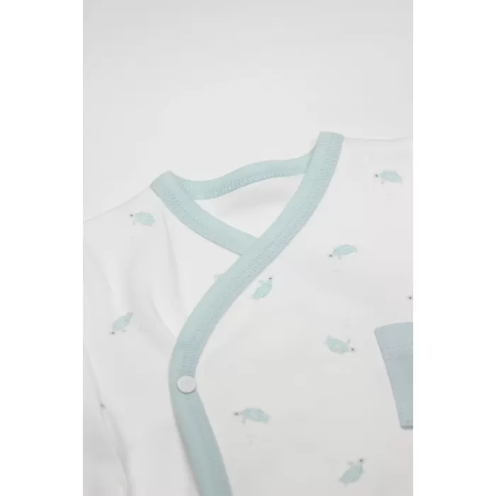 Bistyle 3lü Zıbın Takım Hello World 13105 Mint