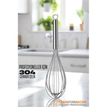 Turk Açacaklı Çırpıcı 304 Paslanmaz Çelik Yumurta ve Sos Çırpıcı Çırpma Teli