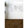 Yazılabilir Dünya Haritası Manyetik Duvar Stickerı 110 x 56 cm (4767)
