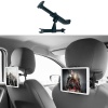 Oto Koltuk Arkası Telefon Tablet Tutucu Ayarlanabilir 360 Derece Dönebilen Pratik Stand (4767)