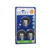 3PCS   YUVARLAK - KOMPLE METAL  YAPIŞKAN ASKI (4767)