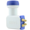 MAG DÖRTLÜ QUAD LNB ALTIN UÇLU NEC CHİP 0.1DB (4767)