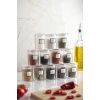 12li Barok Yuvarlak Baharat Kavanoz Seti & Saklama Kabı & Erzak Kabı (12*250 ML)