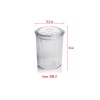 9lu Barok Yuvarlak Büyük Kavanoz Seti & Saklama Kabı & Erzak Kabı (9*2000 ML)