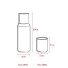 Borosilikat Cam Pembe Başucu Sürahisi & Cam Sürahi * 600 ml