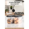 2Li 10 LT Multibox Kayar Kapaklı Saklama Kabı & Erzak Kabı & Toz Ve Tablet Deterjan Kutusu