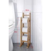 Doğal Bambu Yedekli Wc Kağıtlık