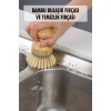 Bambu Bulaşık Temizlik Fırçası & Mutfak Banyo Temizlik Fırçası