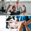 5li Egzersiz Direnç Bant Seti Pilates Crossfit Ekipmanları (4767)