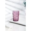 Akrilik Mürdüm 6lı Kısa Bardak & Su Meşrubat Kahve Yanı Bardağı 400 ml ( Cam Değildir )