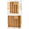 Bambu Ayarlanabilir Çekmece içi Kaşıklık & Çekmece İçi Organizer  (25*35*5 / 39*35*5)