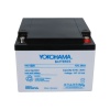YOKOHAMA YH-1226 12 VOLT - 26 AMPER KURU AKÜ (165 X 176 X 125 MM) (4767)