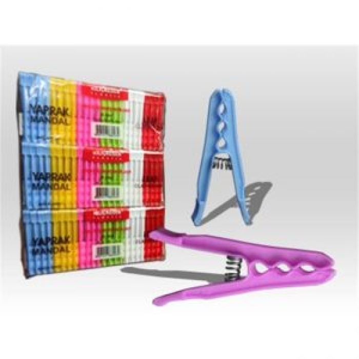 PLASTİK ORKİDE MANDAL 144 PARÇA (4767)