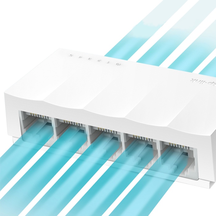 TP-LINK LS1005 5 PORT 10/100 MBPS ETHERNET SWITCH (4767)
