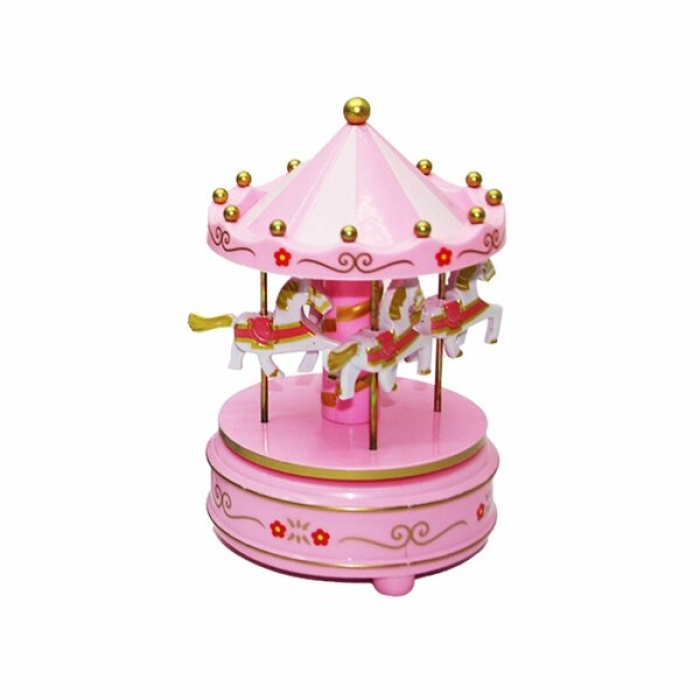 MUSİC BOX CAROUSEL MÜZİKLİ ATLI KARINCA (4767)