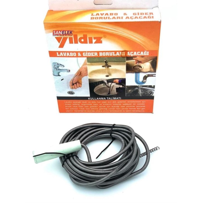 Lavabo Ve Gider Boru Açacağı (3 Metre) (4767)