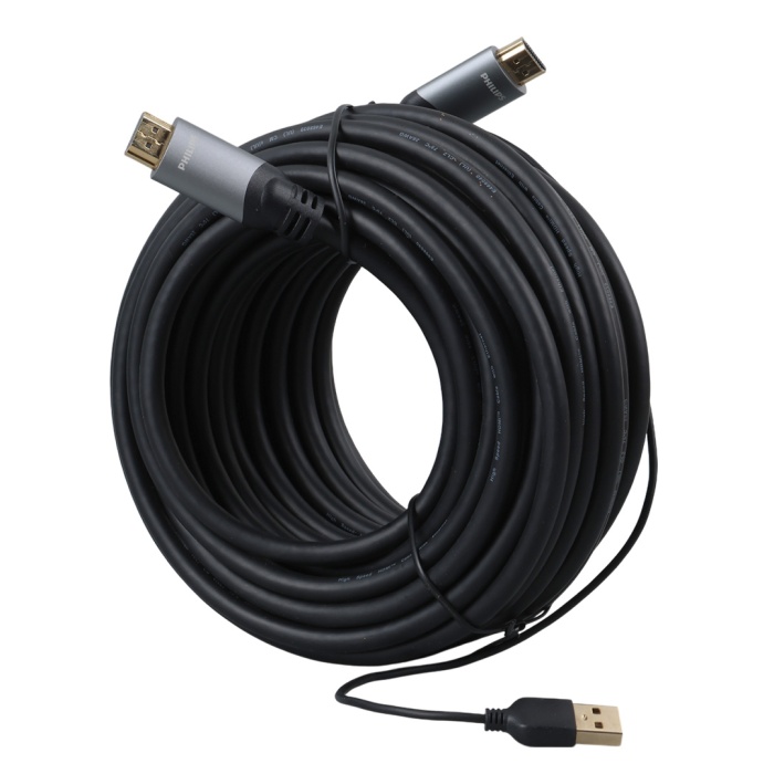 PHILIPS SWL6122B/93 15 METRE 4K 60 HZ USB GÜÇ KABLOLU HDMI KABLO (4767)