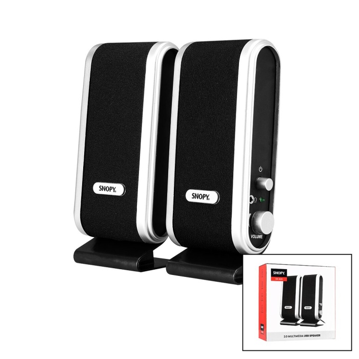 SNOPY SN-820 USB 2.0 MULTİMEDYA 1+1 HOPARLÖR SPEAKER SET 4W (4767)