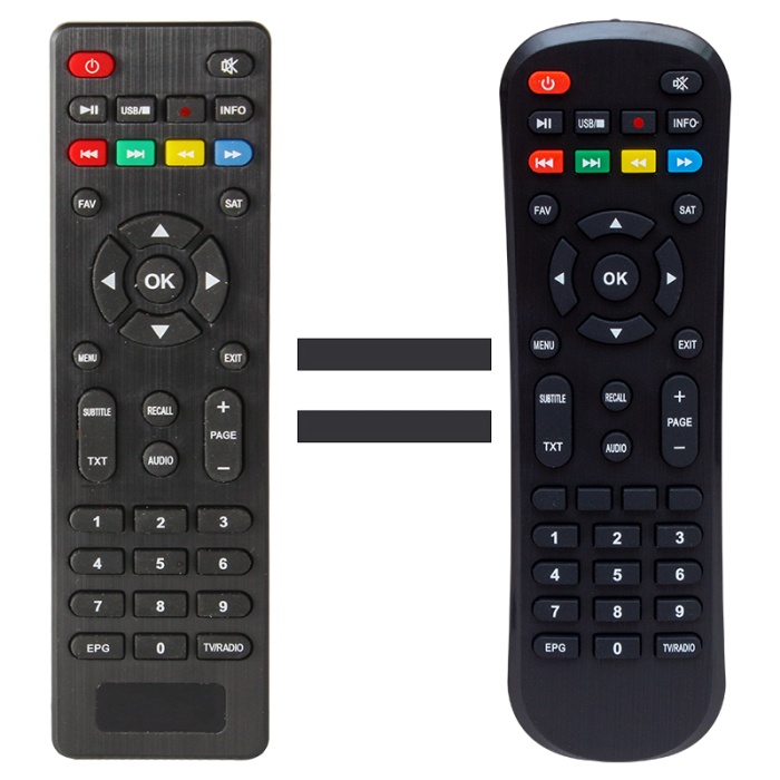 MAGBOX ROYAL*SIGMA*ORBİT*FREEBOX STARBOX*XBOX*WİSMANN MİNİ 600 HD KUMANDA (UK-035) (34068=15221) (4767)