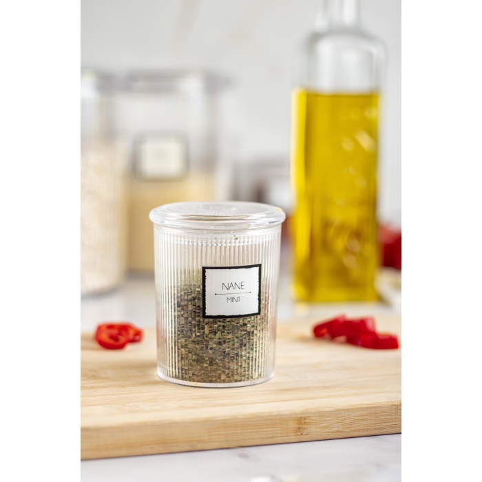 12li Barok Yuvarlak Baharat Kavanoz Seti & Saklama Kabı & Erzak Kabı (12*250 ML)